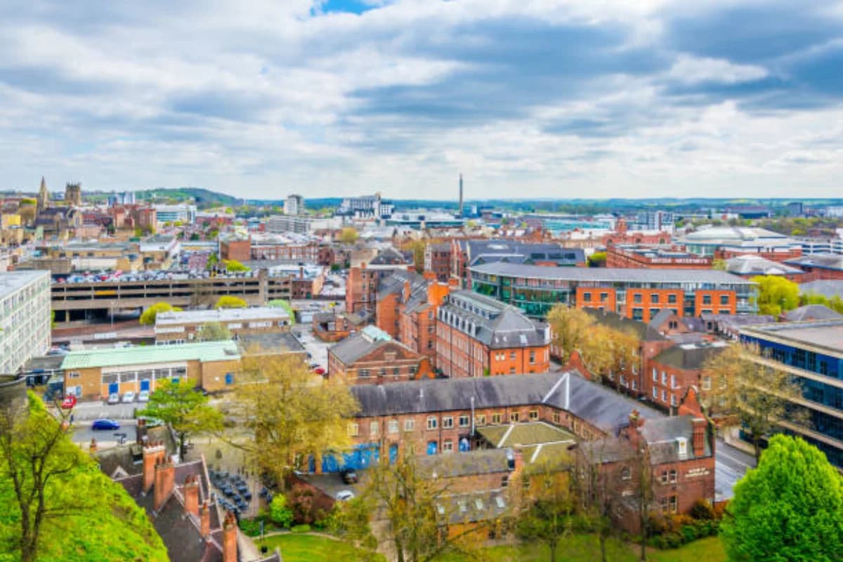 Nottingham skyline